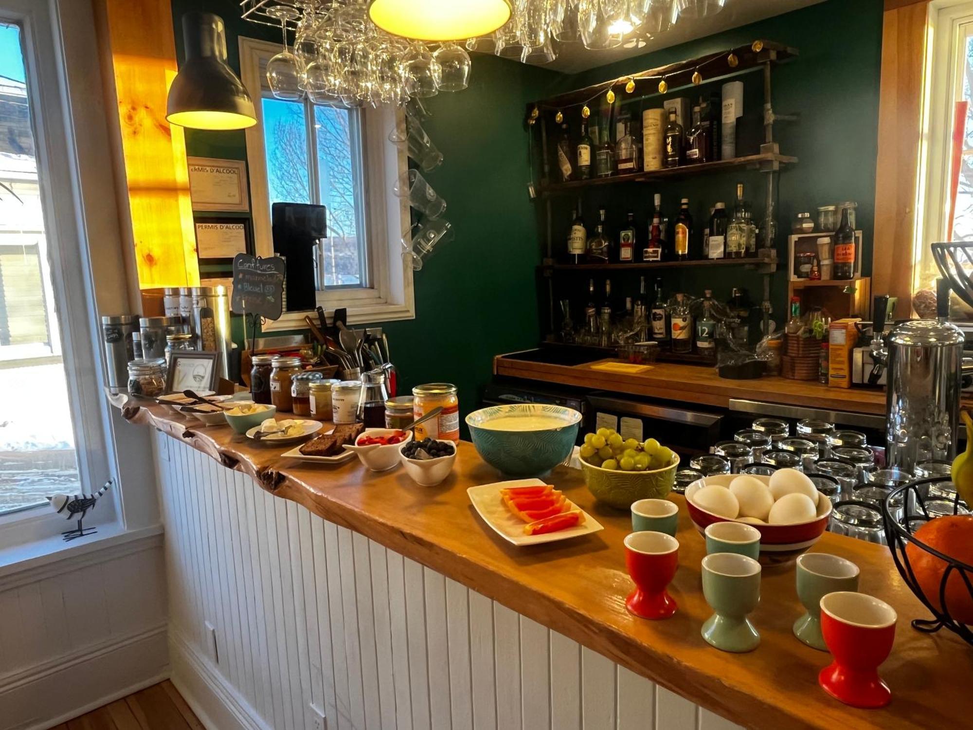 Les Pinsons Des Rives Bed and Breakfast La Malbaie Eksteriør billede